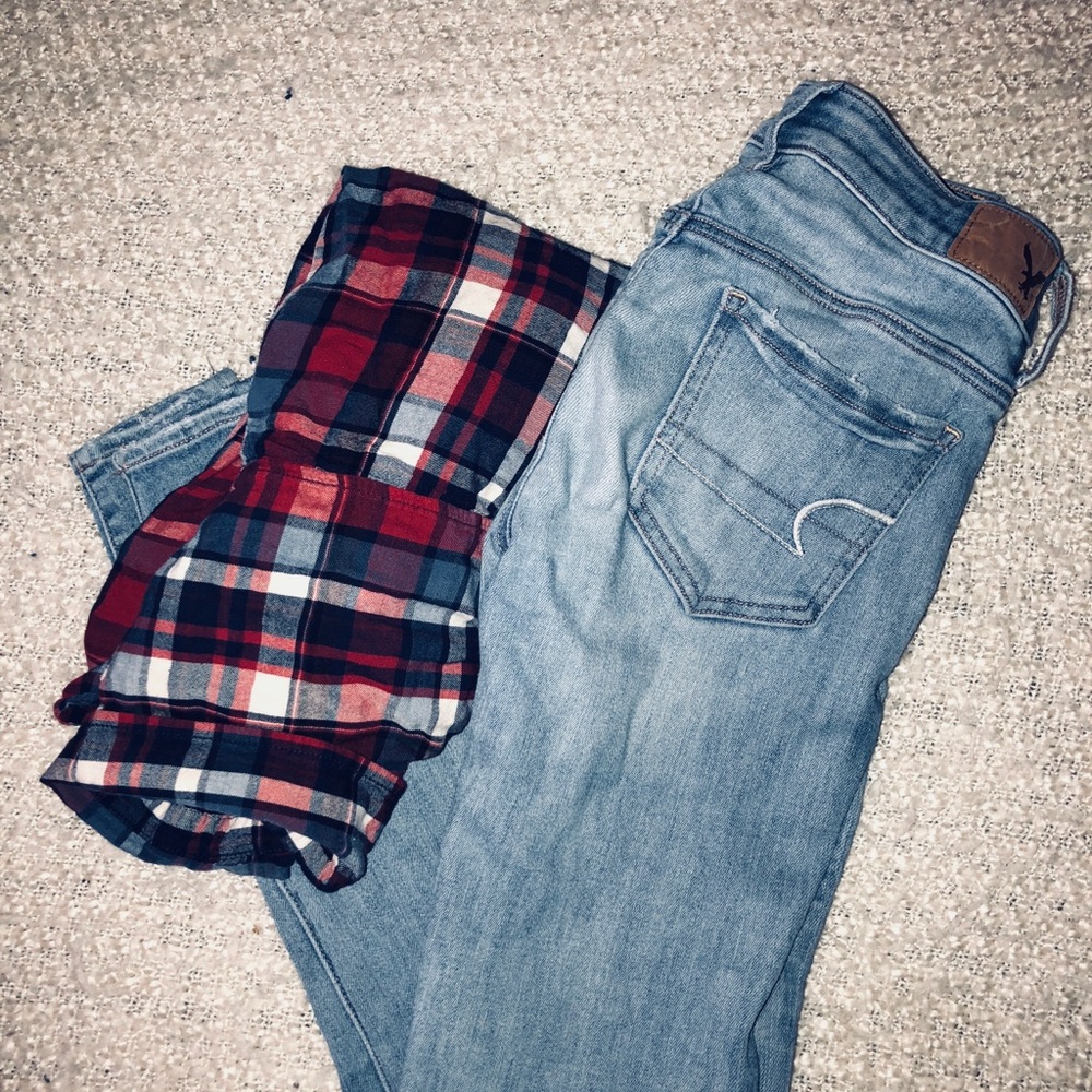 American Eagle skinny jeans